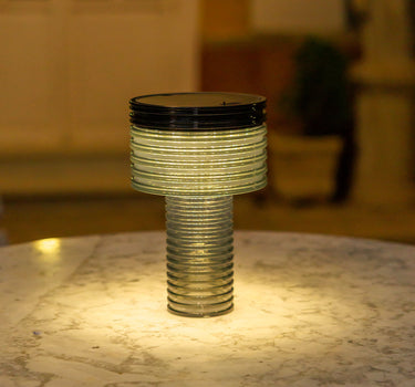 CANDEEIRO DE MESA SOLAR ÂMBAR