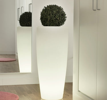 Floreira iluminada BAMBÚ 90