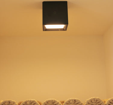 Aplique redondo sem fios para ambiente interior BOX 8