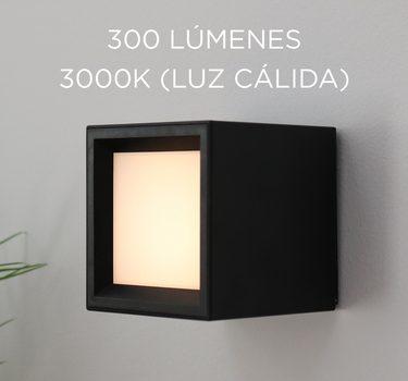 Aplique redondo sem fios para ambiente interior BOX 8