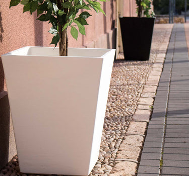 VASO QUADRADO CALENDULA 50 RÚSTICO COLORIDO