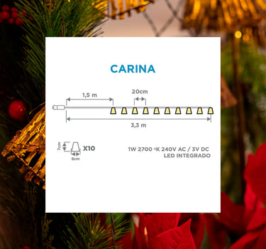 GRINALDA PARA EXTERIOR CARINA