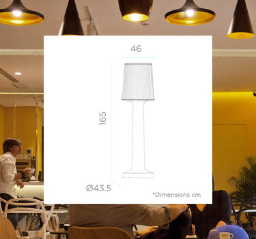 CANDEEIRO DE PÉ CARMEN 165