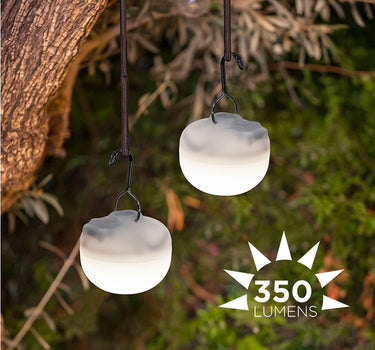 Lâmpada portátil recarregável CHERRY MINI (pack com 3 lâmpadas)