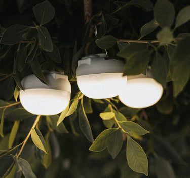 Lâmpada portátil recarregável CHERRY MINI (pack com 3 lâmpadas)