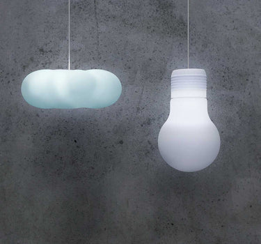 CANDEEIRO SUSPENSO CLAUDY HANG EM FORMA DE NUVEM BRANCA