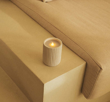 CANDEEIRO EM FORMA DE VELA DOLO CERAMIC (Pacote com 2 unidades)