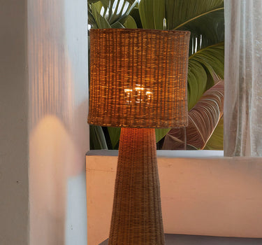 Candeeiro de pé decorativo Grace 140 Nature