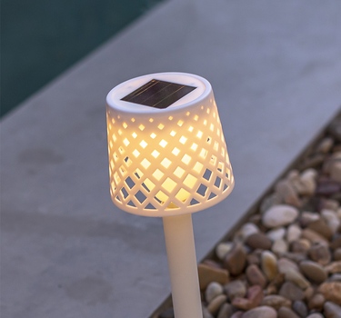 Candeeiro de espetar solar para jardim Gretita (4 unidades)