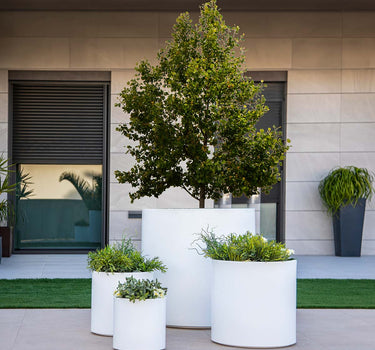 Vaso alto e redondo HORTENSIA 40 HIGH