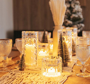 Embalagem 12 unidades - CANDEEIRO DE MESA DE NATAL JACK LUX