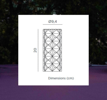 Embalagem 12 unidades - CANDEEIRO DE MESA DE NATAL JACK LUX