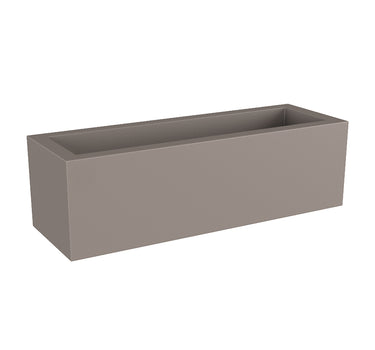 Vaso colorido retangular JARA 100 x 40