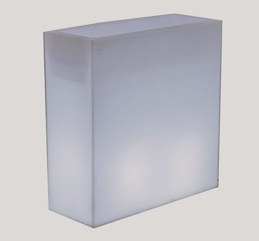 FLOREIRA RETANGULAR JUNCO 80 COM LUZ