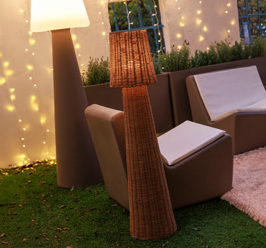Candeeiro de pé decorativo Lola 110 Nature