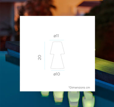 CANDEEIRO DE MESA LOLA 20