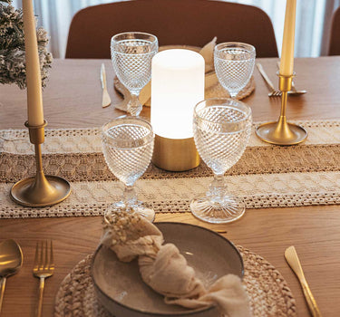 CANDEEIRO DE MESA RECARREGÁVEL DE NATAL MAIA