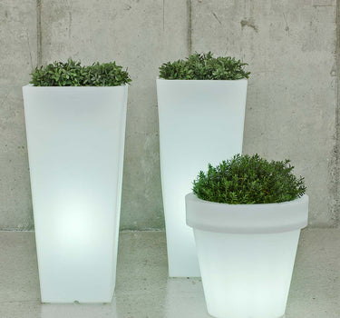 Floreira redonda com luz MAGNOLIA 60