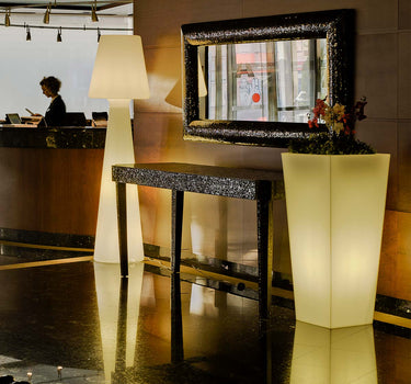 Floreira alta com luz MELISA 40