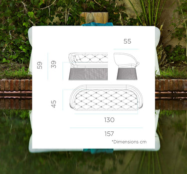 Assento/banco para exterior Menorca Bench