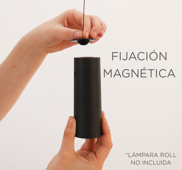 Aplique redondo sem fios para ambiente interior ROLL 4