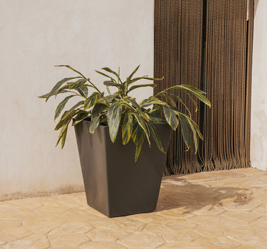 VASO QUADRADO CALENDULA 50 RÚSTICO COLORIDO