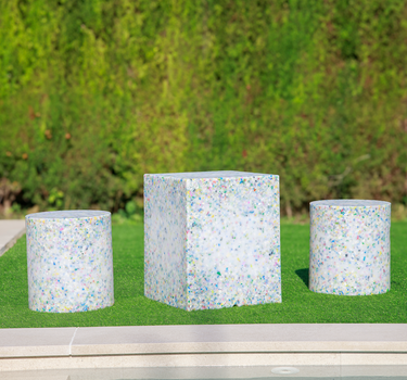CIRCOOLAR | Mesa de Centro Cuby 53 | Material Reciclado