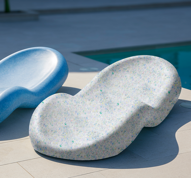 Espreguiçadeira CIRCOOLAR Rasa | Material Reciclado