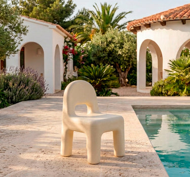 Cadeira infantil NANA CHAIR com encosto para interior e exterior