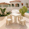Conjunto infantil NANA TABLE com mesa e 4 bancos