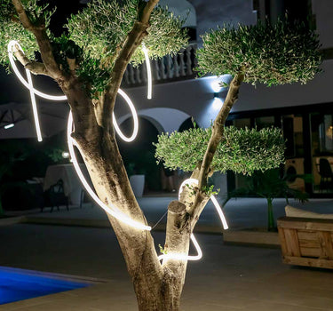 GRINALDA DE LUZ PARA EXTERIOR NEO