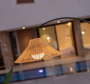 Luminária de pé com arco sem fios NIZA 165