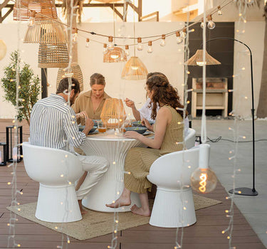 Luminária de pé com arco sem fios NIZA 165