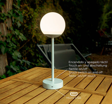 Candeeiro de mesa Norai Slim 30