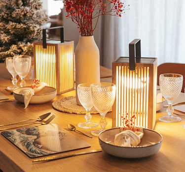 Lanterna solar sem fios portátil de natal OKINAWA LANTERN