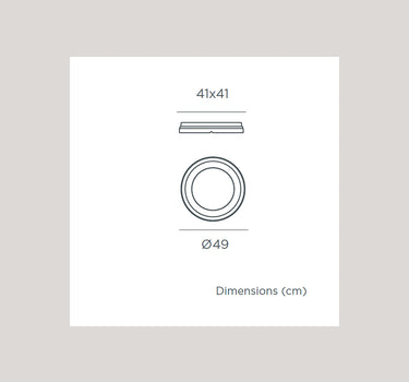 Potschotel 40 Rond