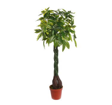 Kunstmatige pachira aquatica met pot 150cm