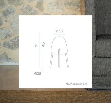 CANDEEIRO DE PÉ DE DESIGN COM PERNAS DE MADEIRA ROCKET 70 | USO INTERIOR