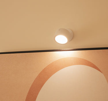 Aplique redondo sem fios para ambiente interior ROLL 8