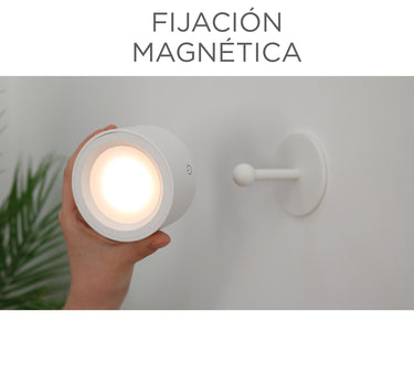Aplique redondo sem fios para ambiente interior ROLL 8
