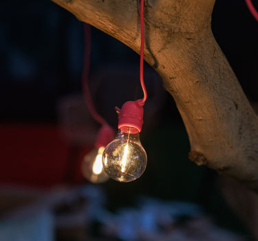 GRINALDA DE LUZES ALLEGRA ROSA | USO INTERIOR