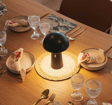 CANDEEIRO DE MESA AJUSTÁVEL DE NATAL SHITAKE