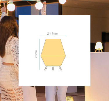 Candeeiro decorativo SISINE 70 | USO INTERIOR