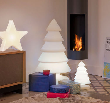 ÁRVORE DE NATAL COM NEVE 40