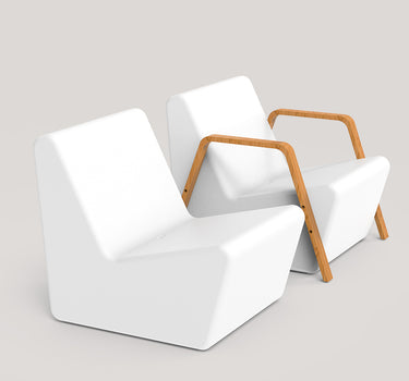 Assento Tarida Sit Arms com apoios de braços