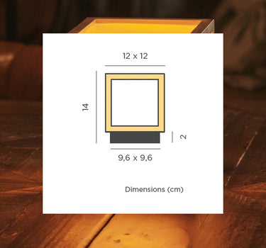 Lanterna solar portátil sem fio Vega Lantern