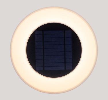 Pack 2 unidades - Aplique de parede redondo com carga solar WALLY DISK
