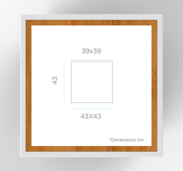 Mesa de centro Bora com luz