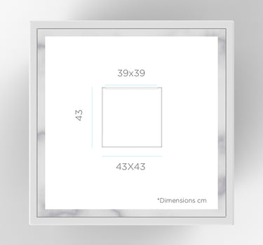 Mesa de centro Bora com luz