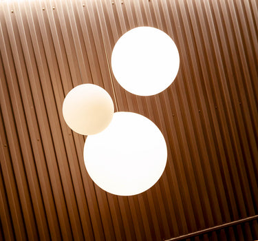 CANDEEIRO SUSPENSO ESFÉRICO COM CABO PIANETA